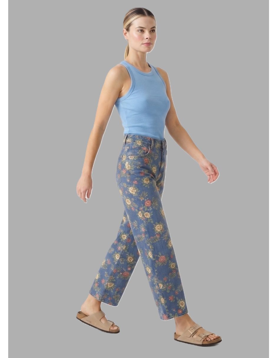 Jeans relaxed boyfriend para mujer 2