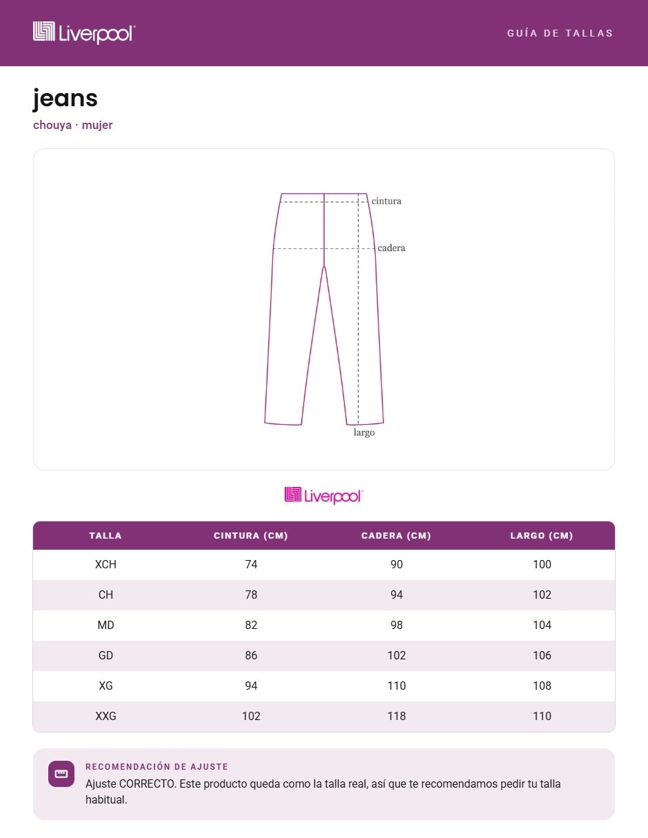 Jeans relaxed boyfriend para mujer