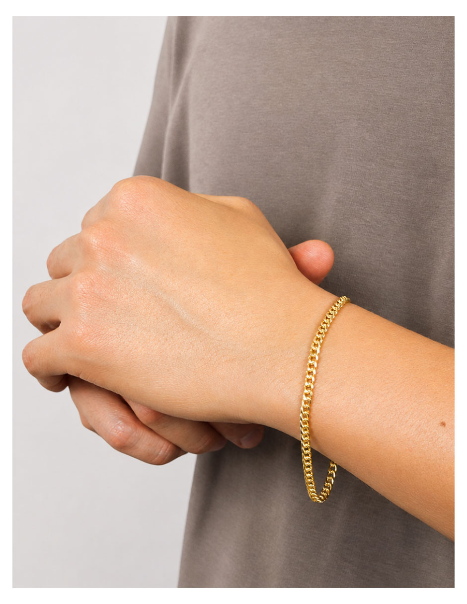 Pulsera de oro con 10 k 3