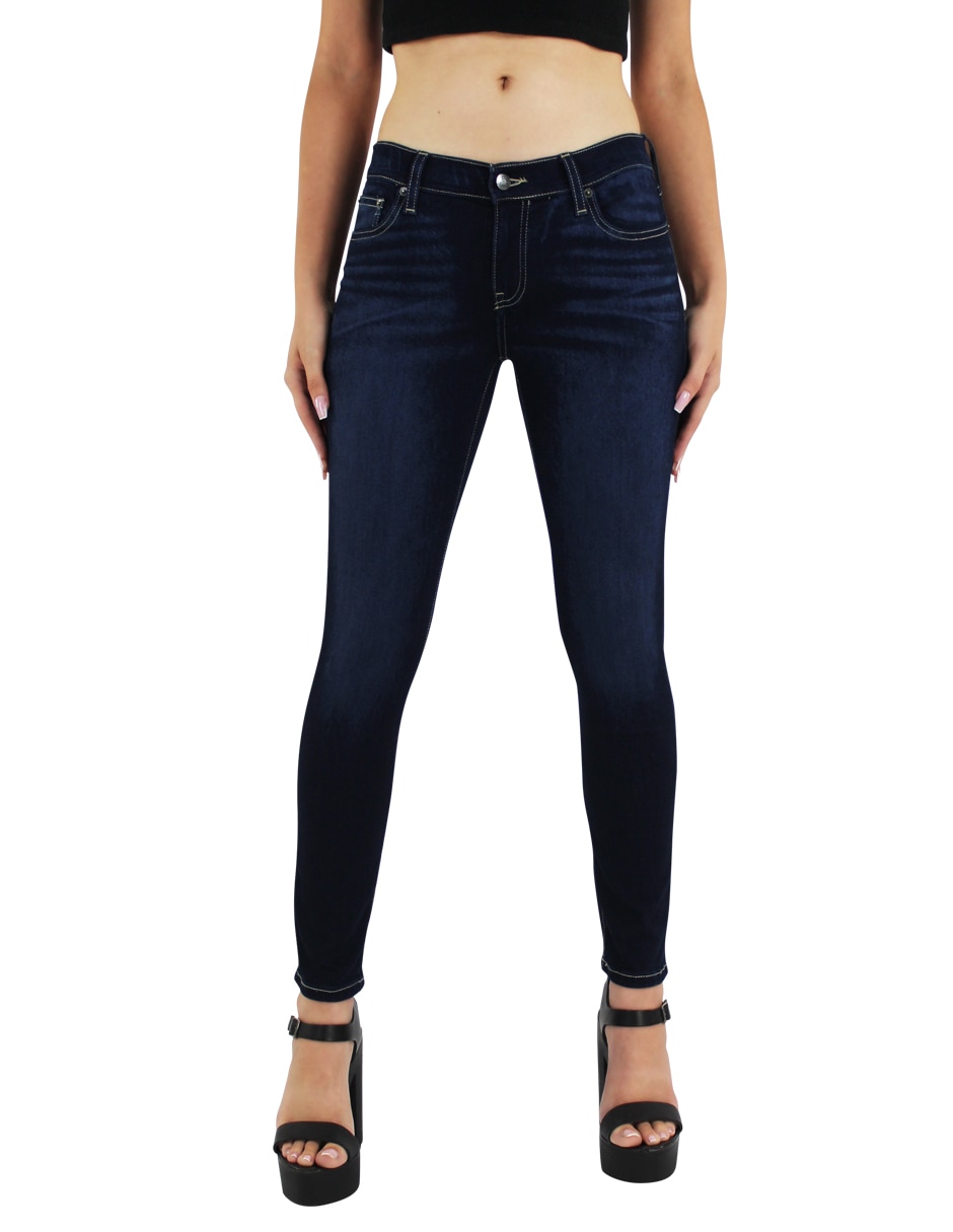 Jeans skinny media cintura para mujer Jeans skinny media cintura para mujer