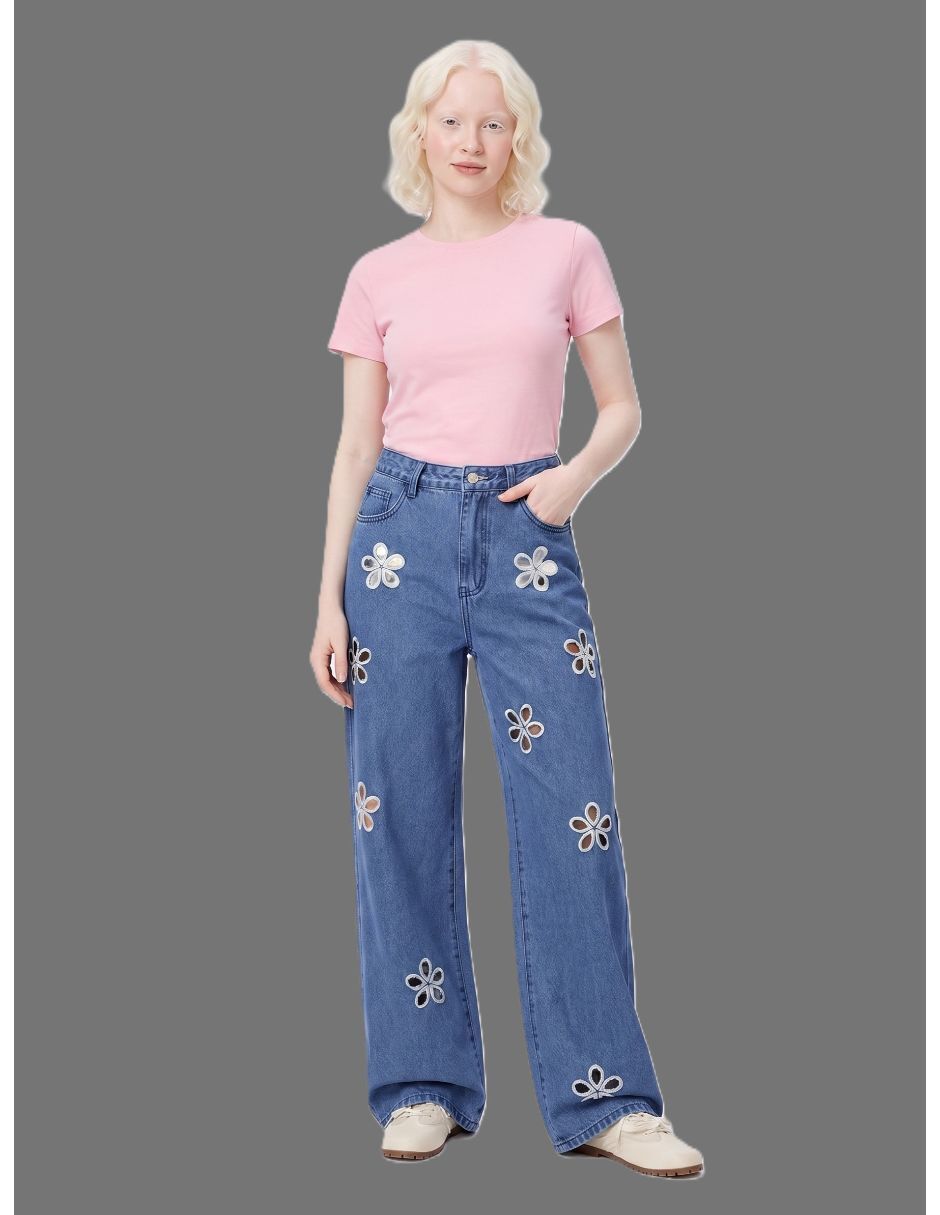 Jeans relaxed amplio para mujer Jeans relaxed amplio para mujer