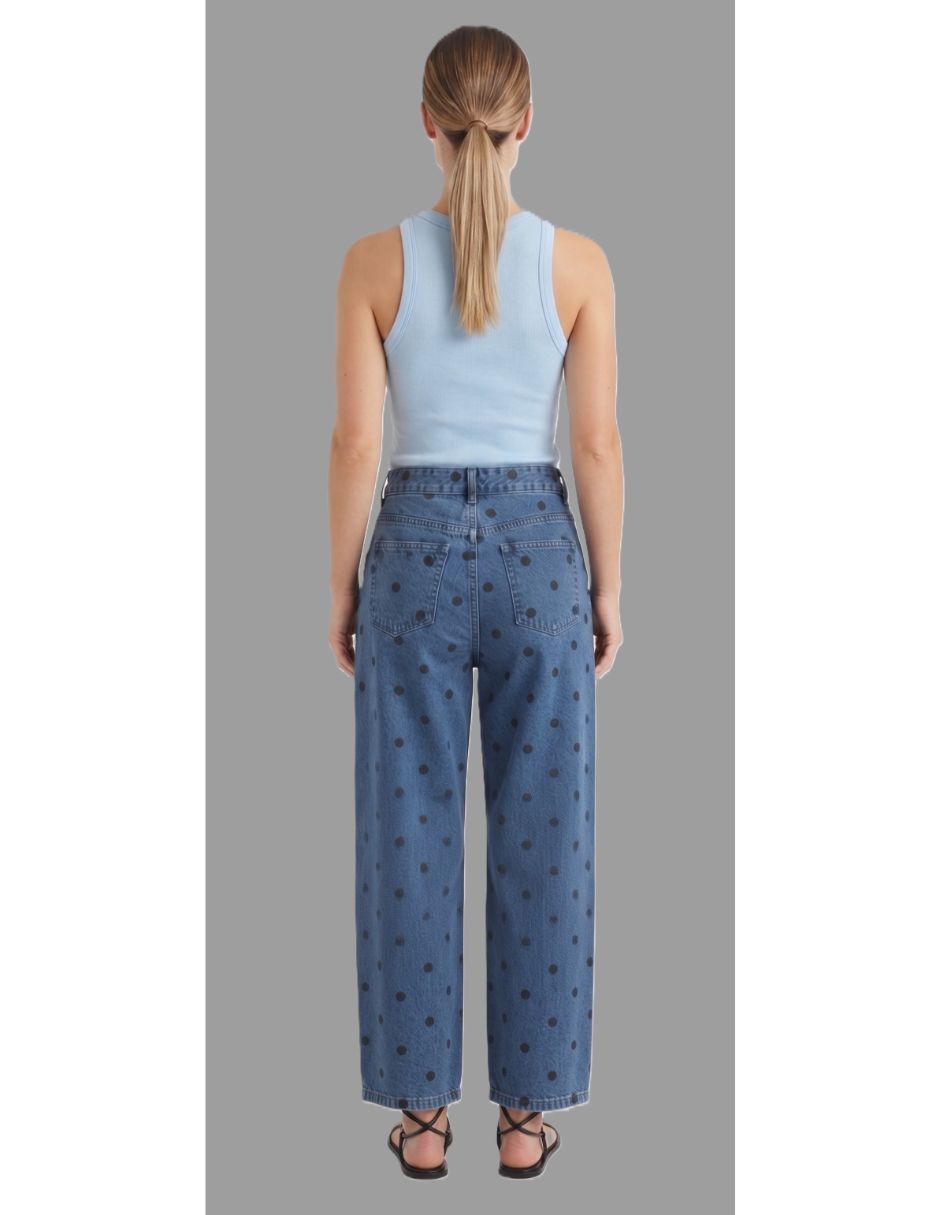 Jeans relaxed ampliopara mujer 2
