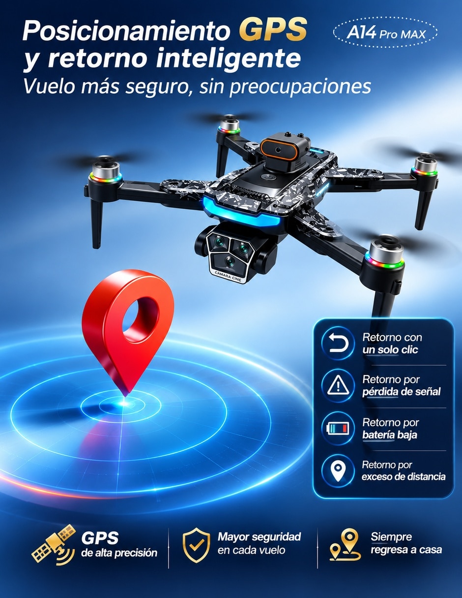 Dron GT8 Full HD 10