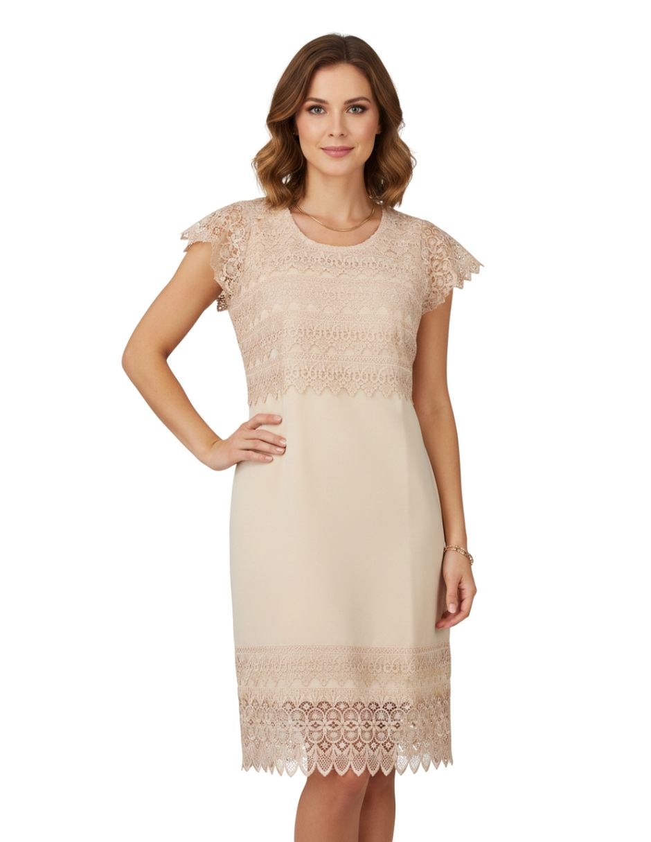 Vestido a la rodilla fiesta para mujer