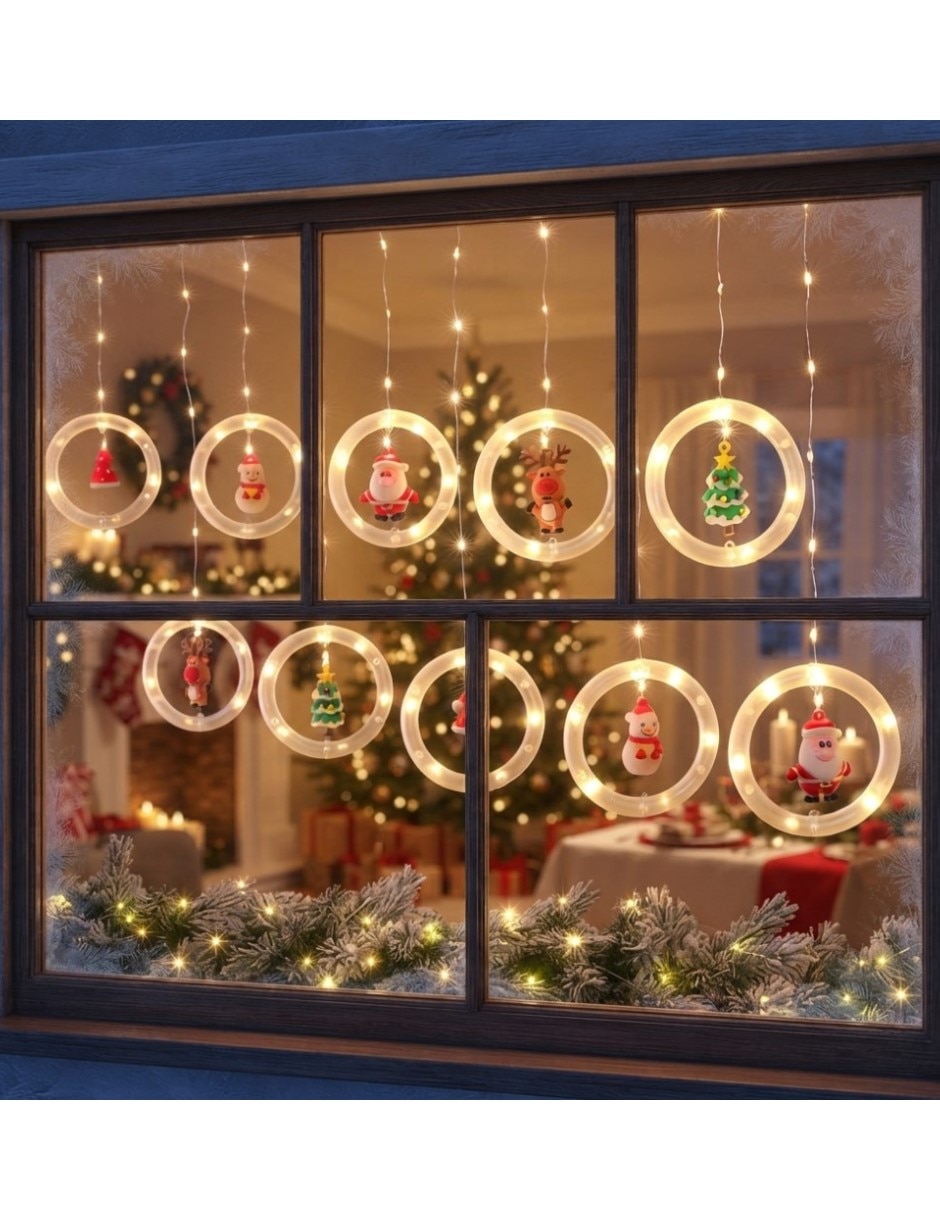 Guirnaldas de luces led sdd137 con 10 focos 2