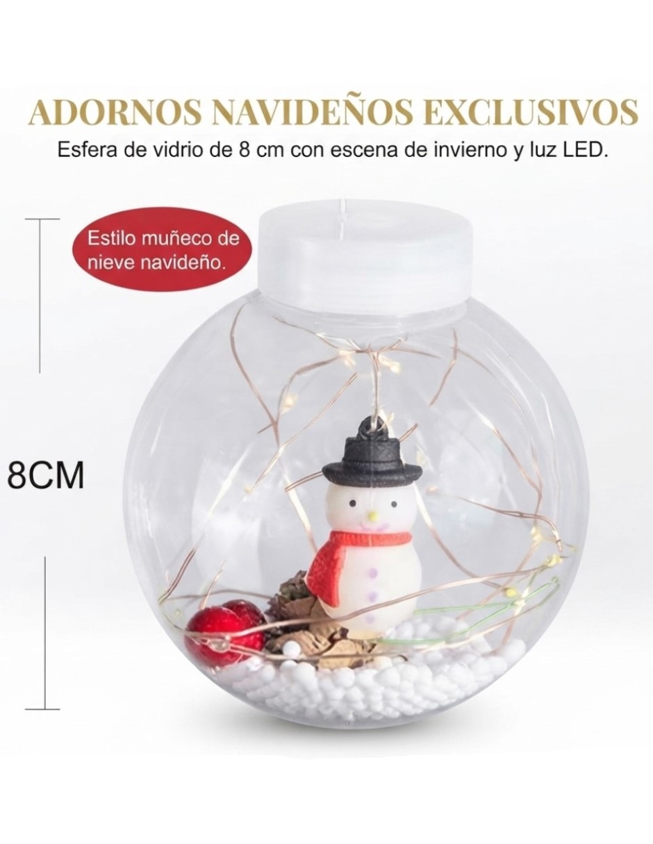Guirnaldas de luces led sdd136 con 10 focos 4