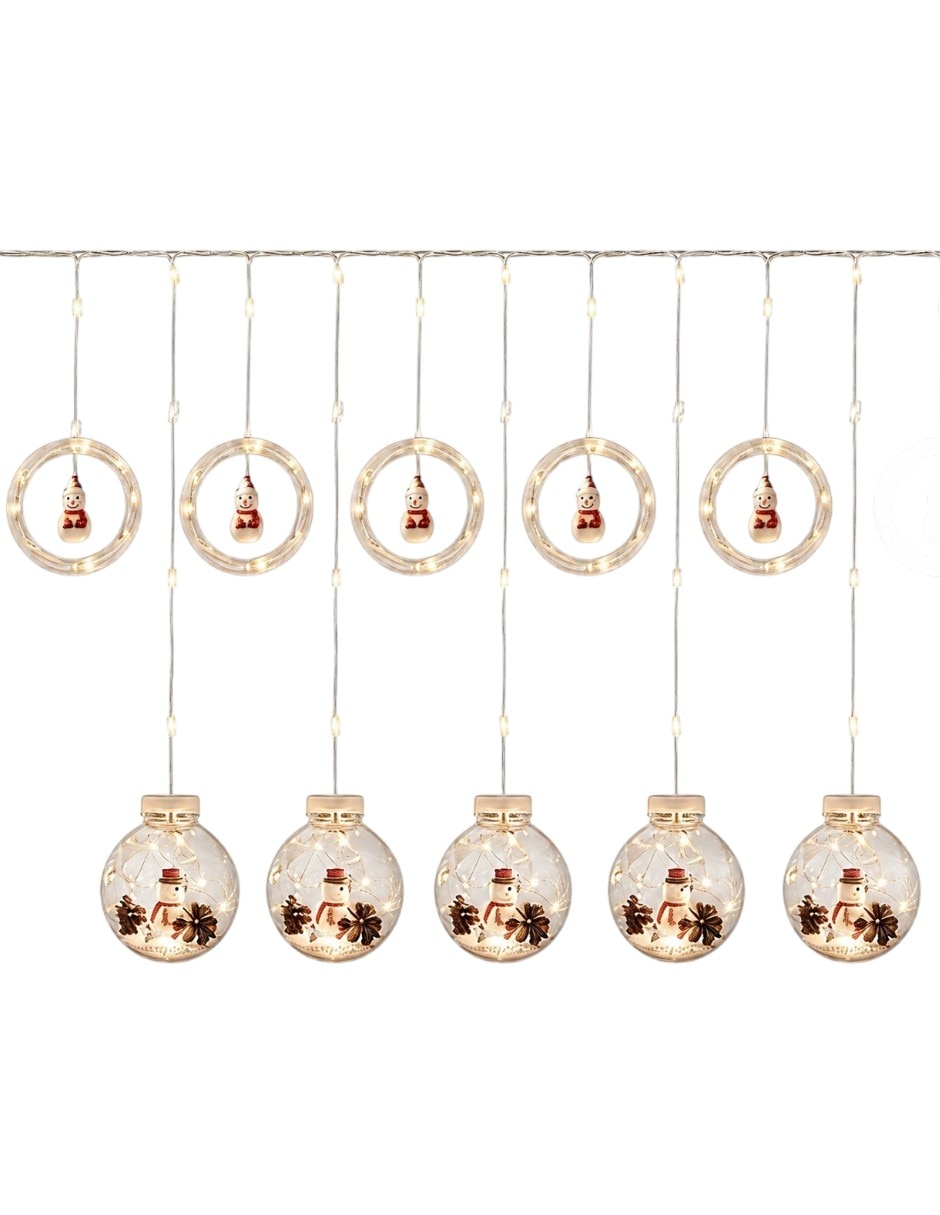 Guirnaldas de luces Led con 10 focos