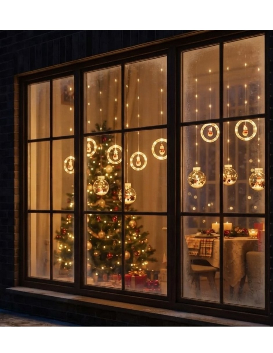 Guirnaldas de luces Led con 10 focos 7