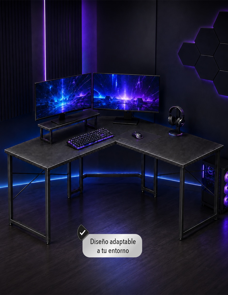 Escritorio armable Libitum de metal 2