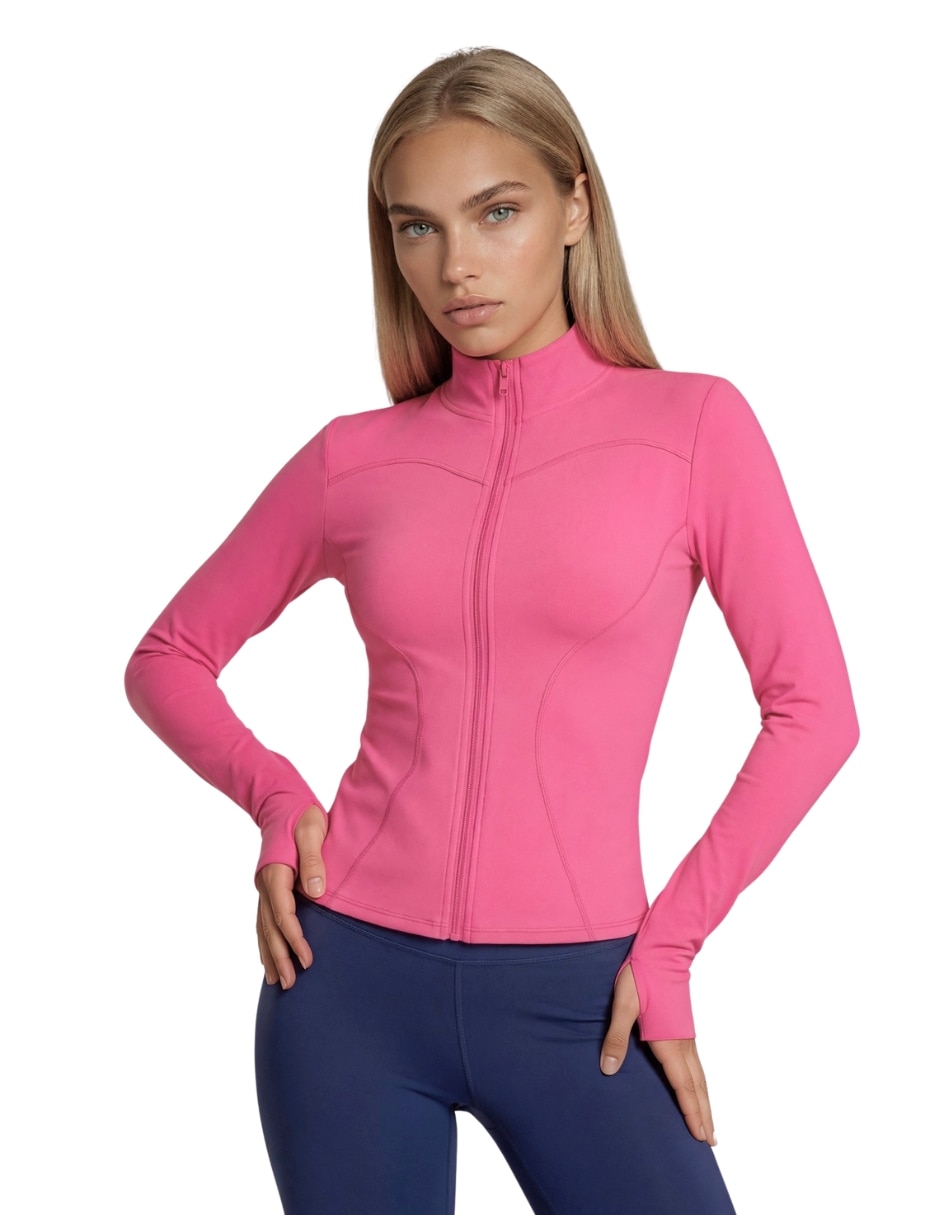 Chamarra para entrenamiento active activewear de mujer