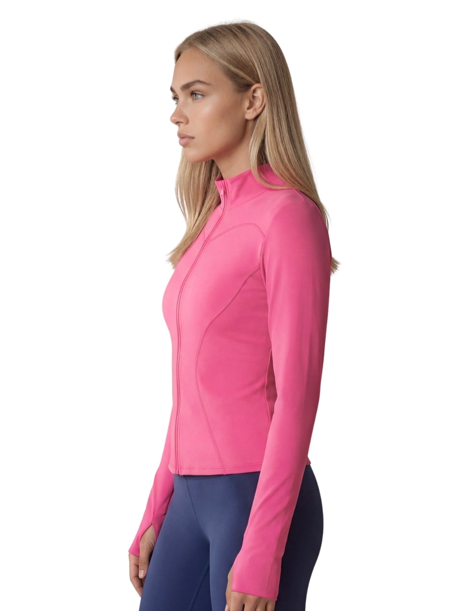 Chamarra para entrenamiento active activewear de mujer