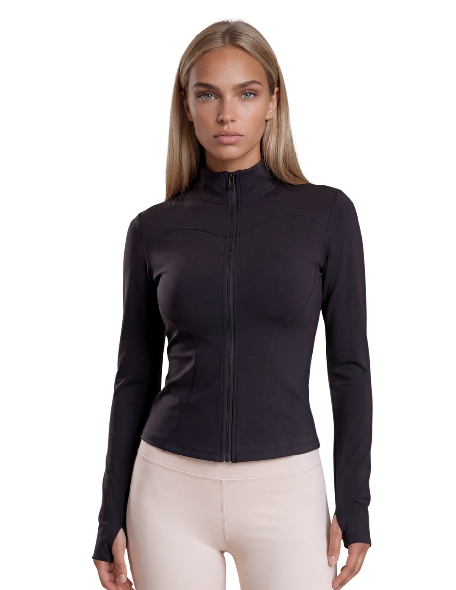 Chamarra para entrenamiento active activewear de mujer