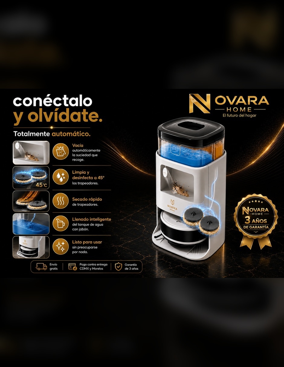 Aspiradora robot 2.5 litros 7