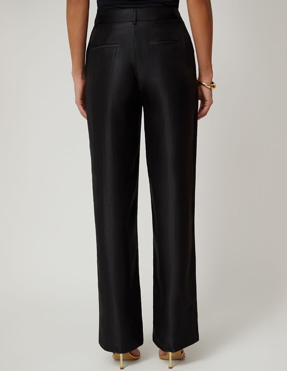 Pantalón de vestir recto para mujer 3