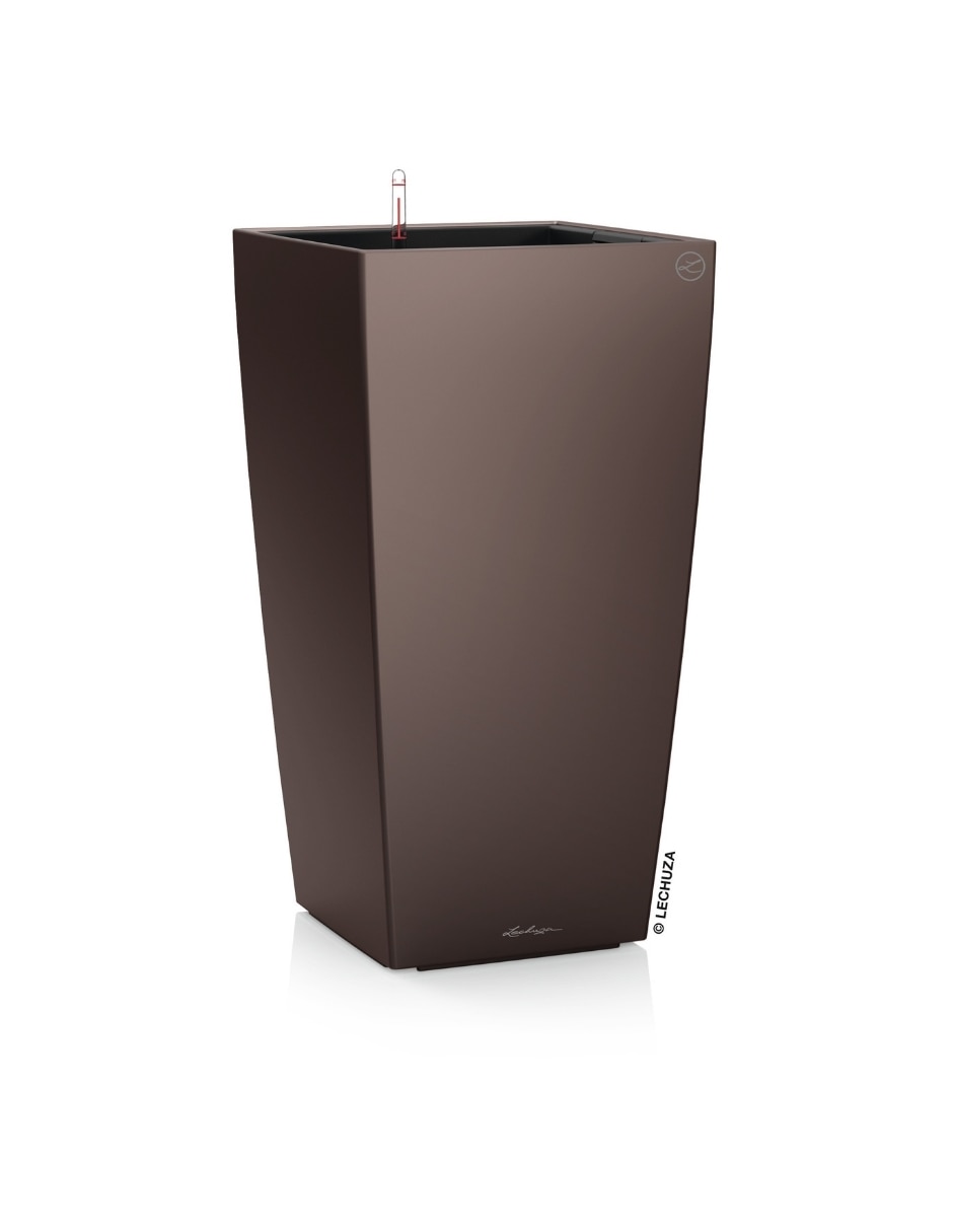 Maceta autorriego con sistema automático de riego