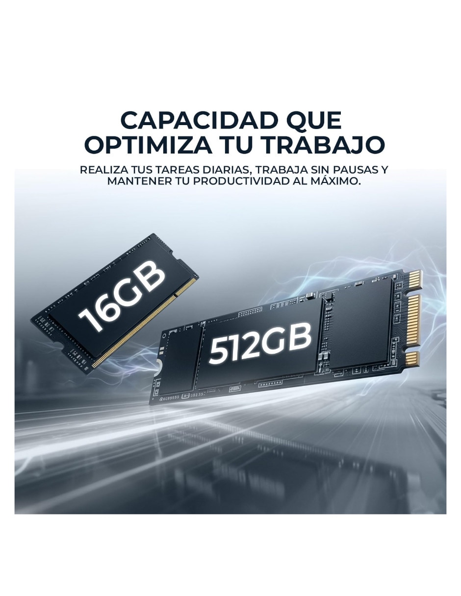 Laptop 2 en 1 touch 14 pulgadas WUXGA AMD Ryzen 7 AMD Radeon Graphics 16 GB RAM 512 GB SSD