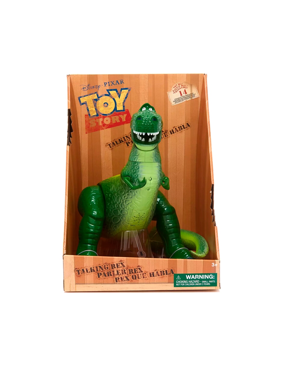 Figura de colección articulada Toy Story Rex Collectors con movimiento y sonido