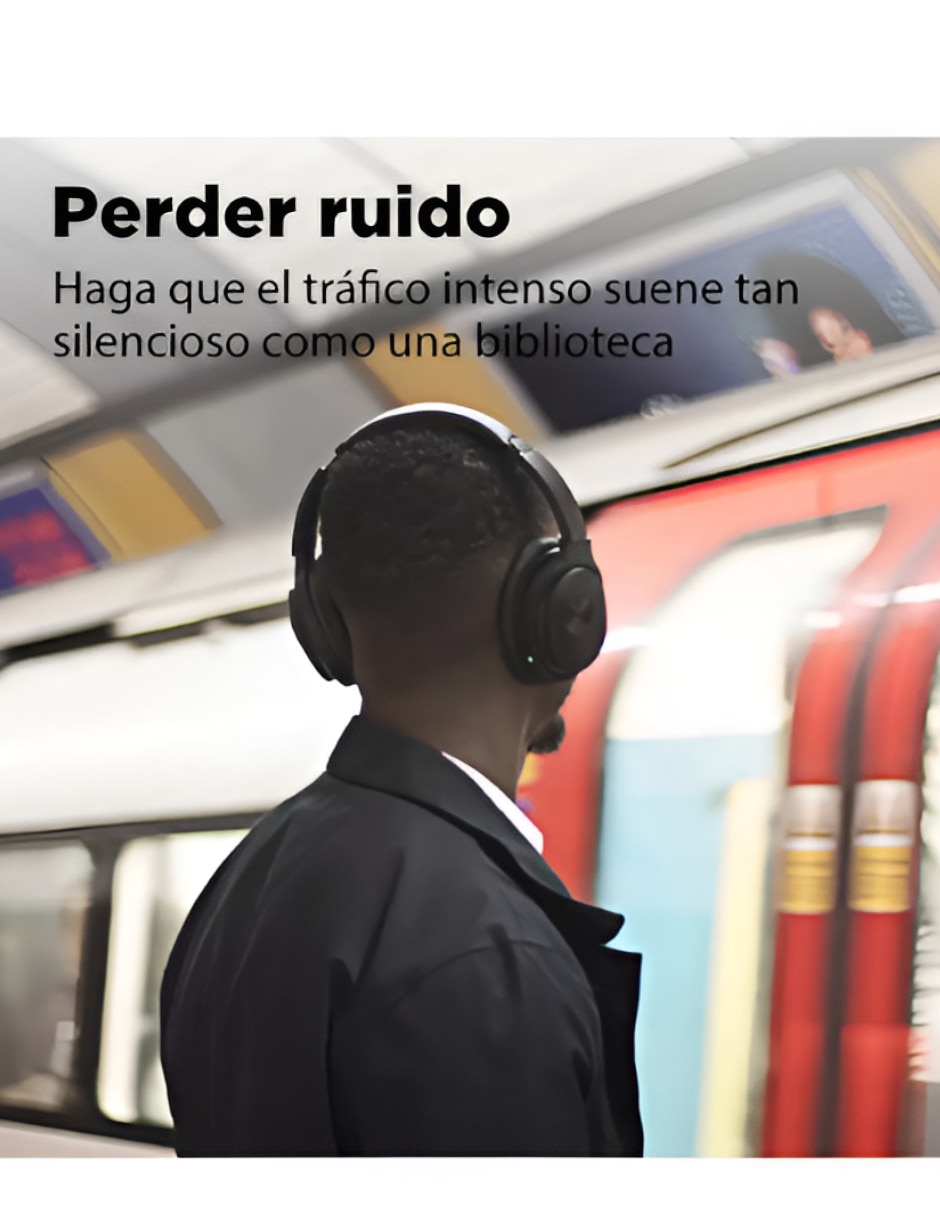 Audífonos Over-Ear alámbrica e inalámbrica con cancelación de ruido 3