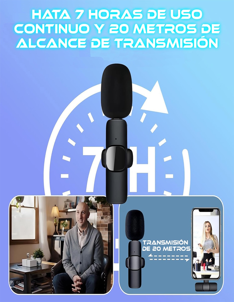Micrófono SC-MMC850-1 Inalámbrica 5