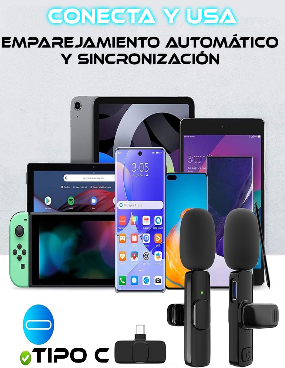 Micrófono SC-MMC850-1 Inalámbrica 3