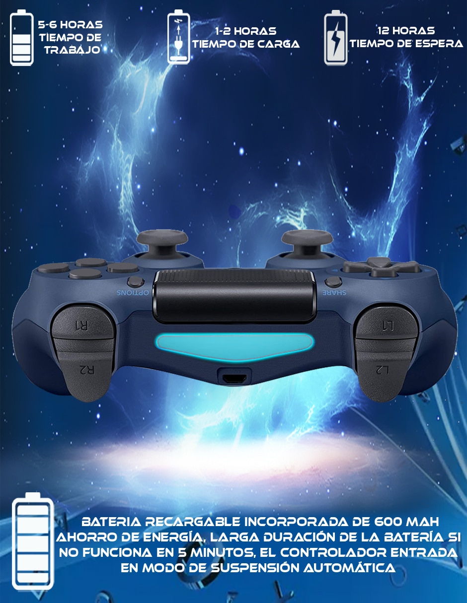 Control SC-PS4BKB-1 Inalámbrica para PlayStation 4 edición limitada 5