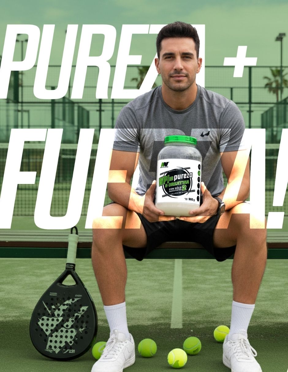 WPI Pureza y Creatina con proteína de suero de leche aislado 2