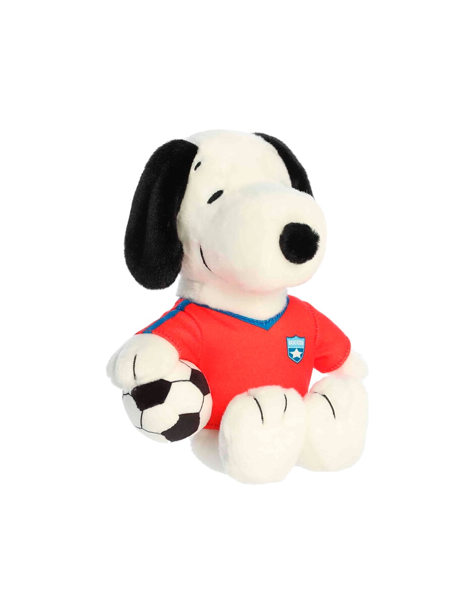 Peluche de Snoopy Peanuts Futbolista de 20 cm