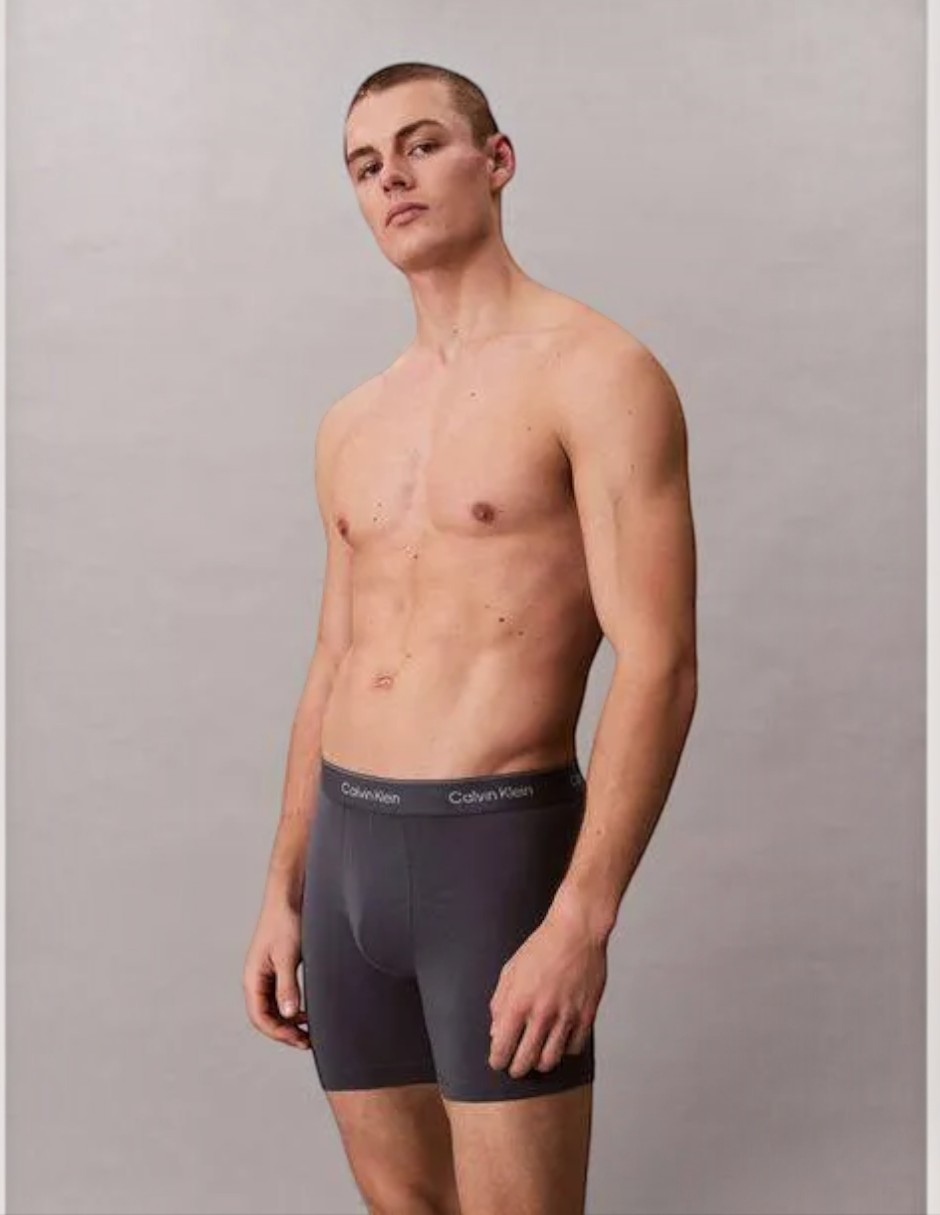 Bóxer brief de algodón para hombre 3 piezas Bóxer brief de algodón para hombre 3 piezas