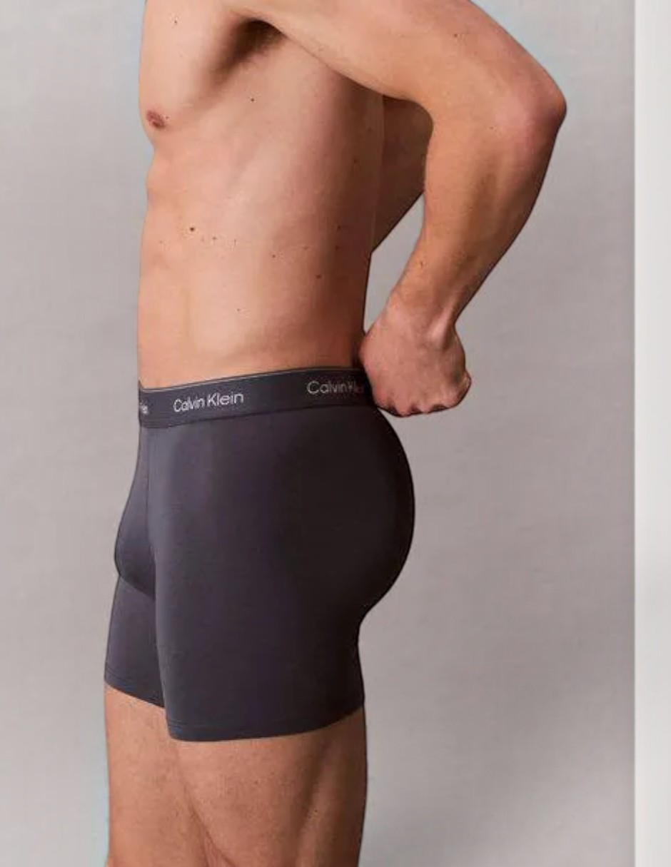 Bóxer brief de algodón para hombre 3 piezas 5