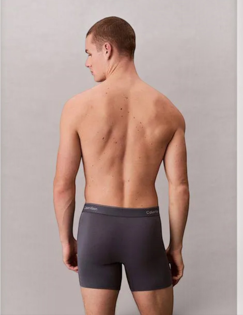 Bóxer brief de algodón para hombre 3 piezas 4
