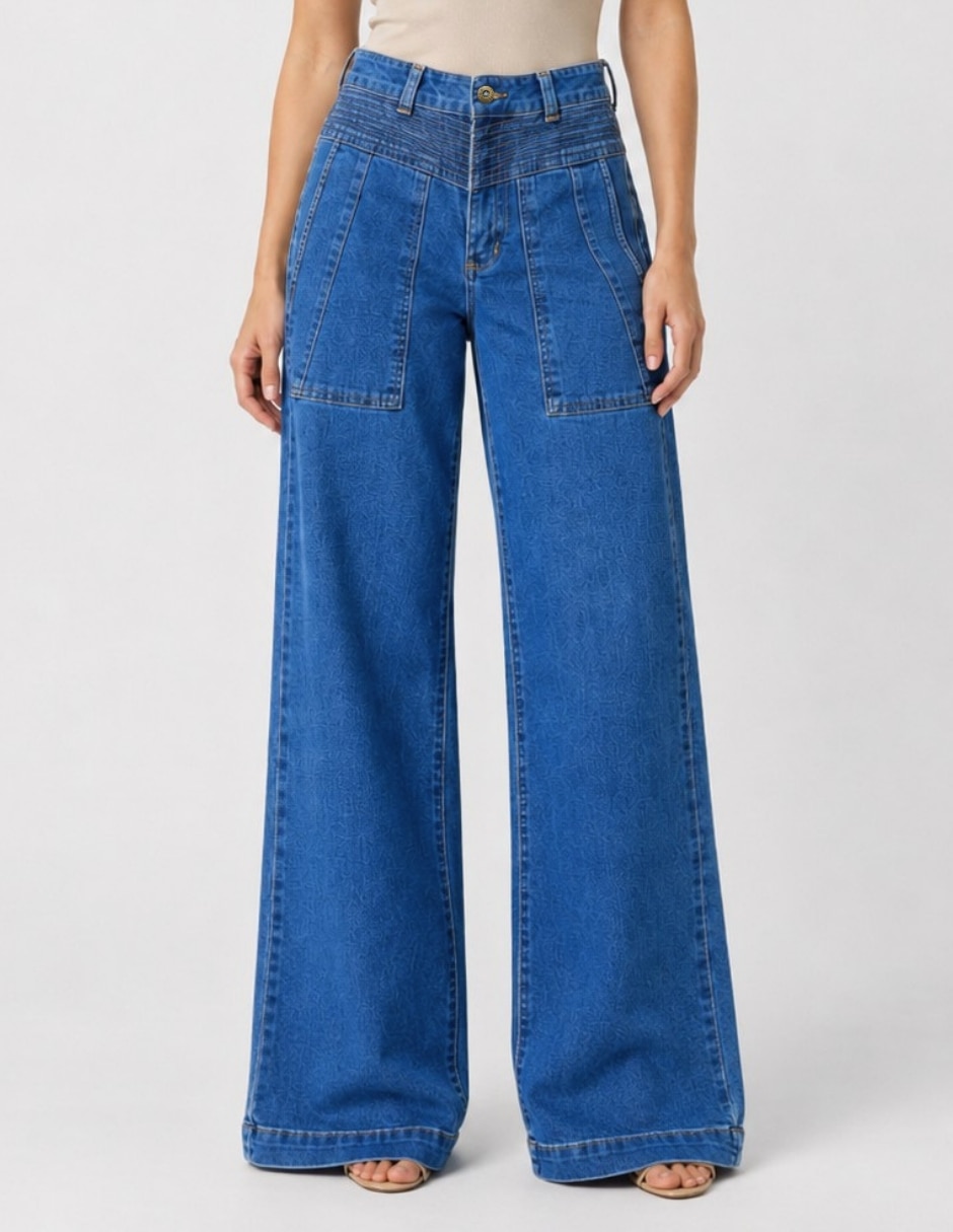 Jeans wide leg para mujer Jeans wide leg para mujer