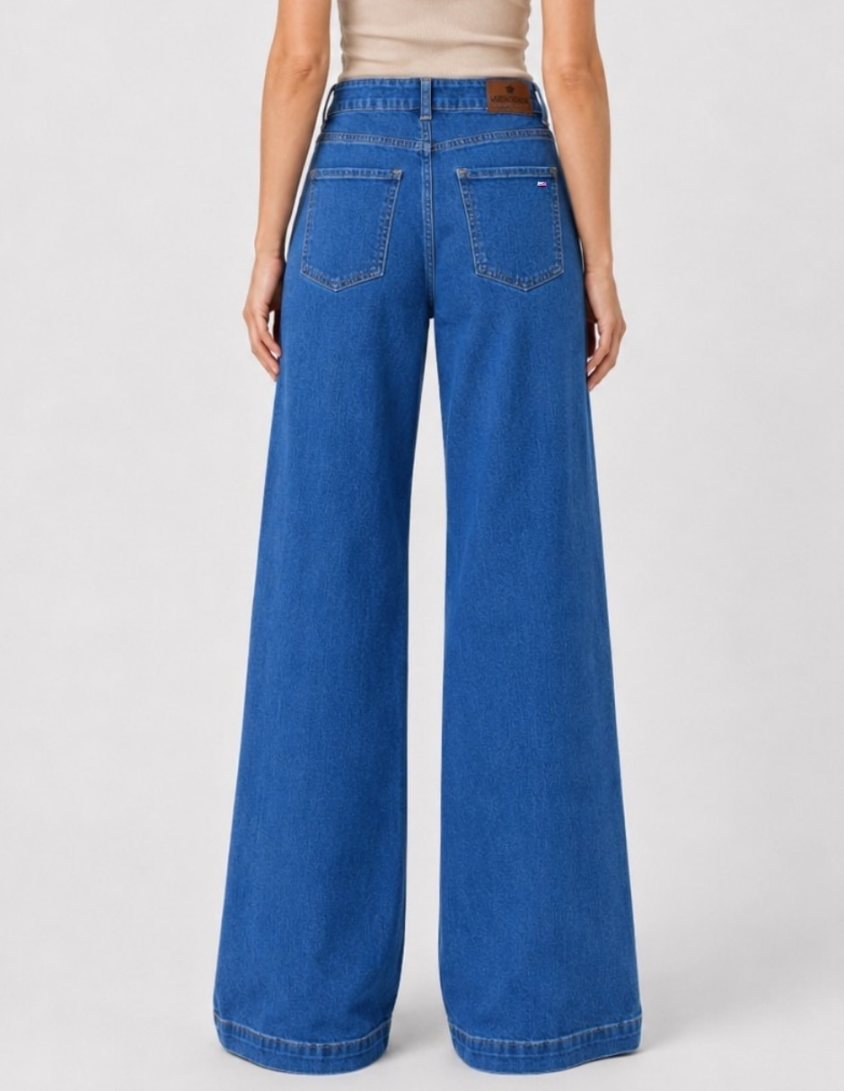 Jeans wide leg para mujer 5