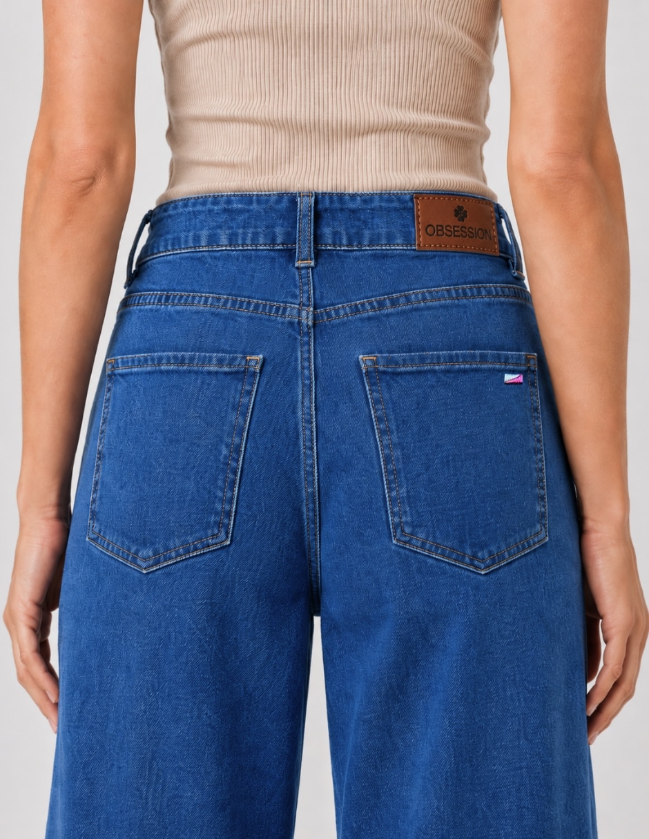 Jeans wide leg para mujer 3