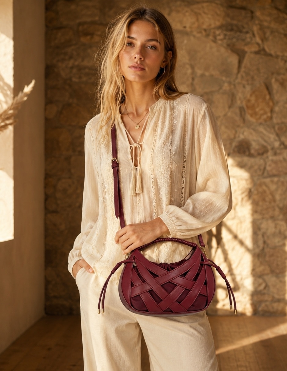 Bolsa crossbody Entrelaz para mujer 5