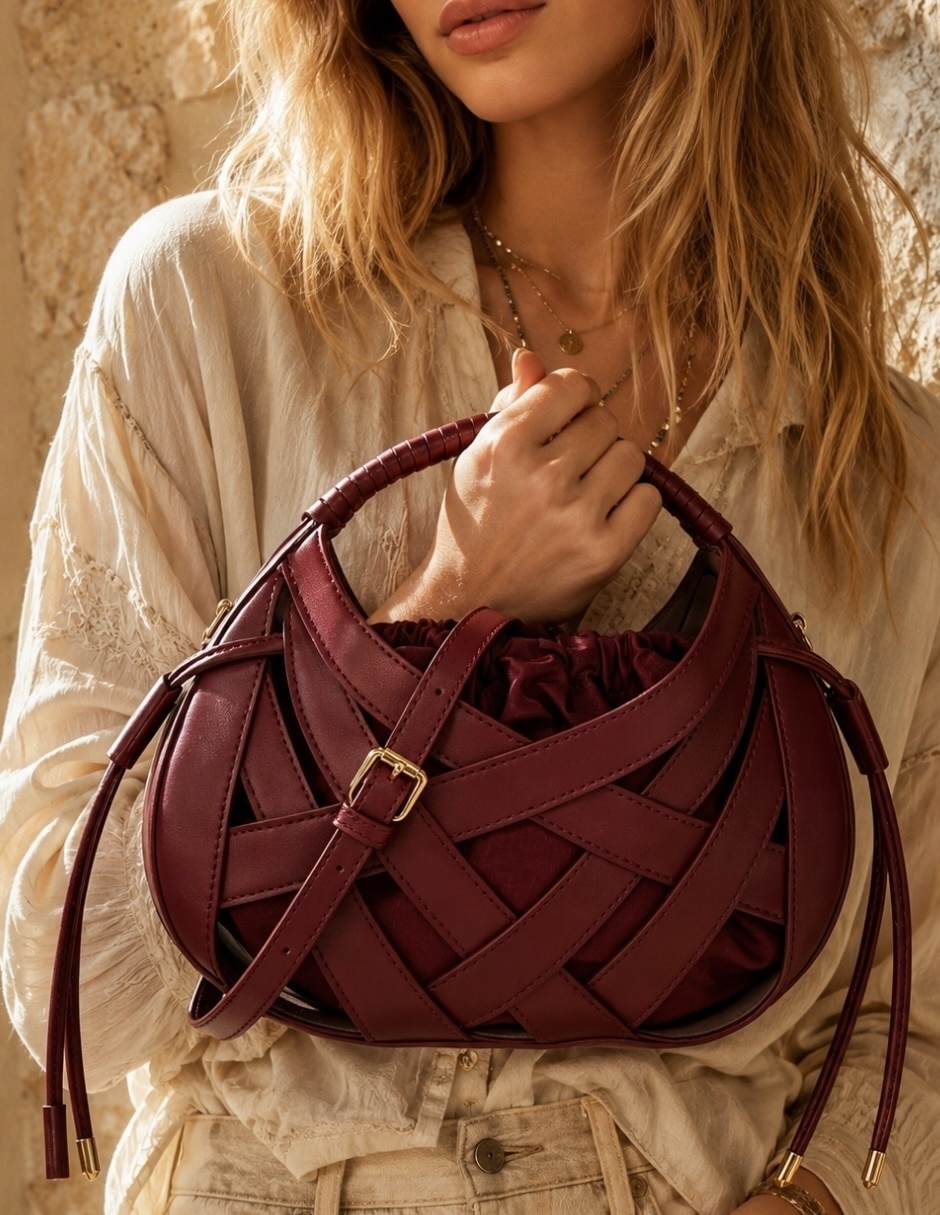 Bolsa crossbody Entrelaz para mujer 9