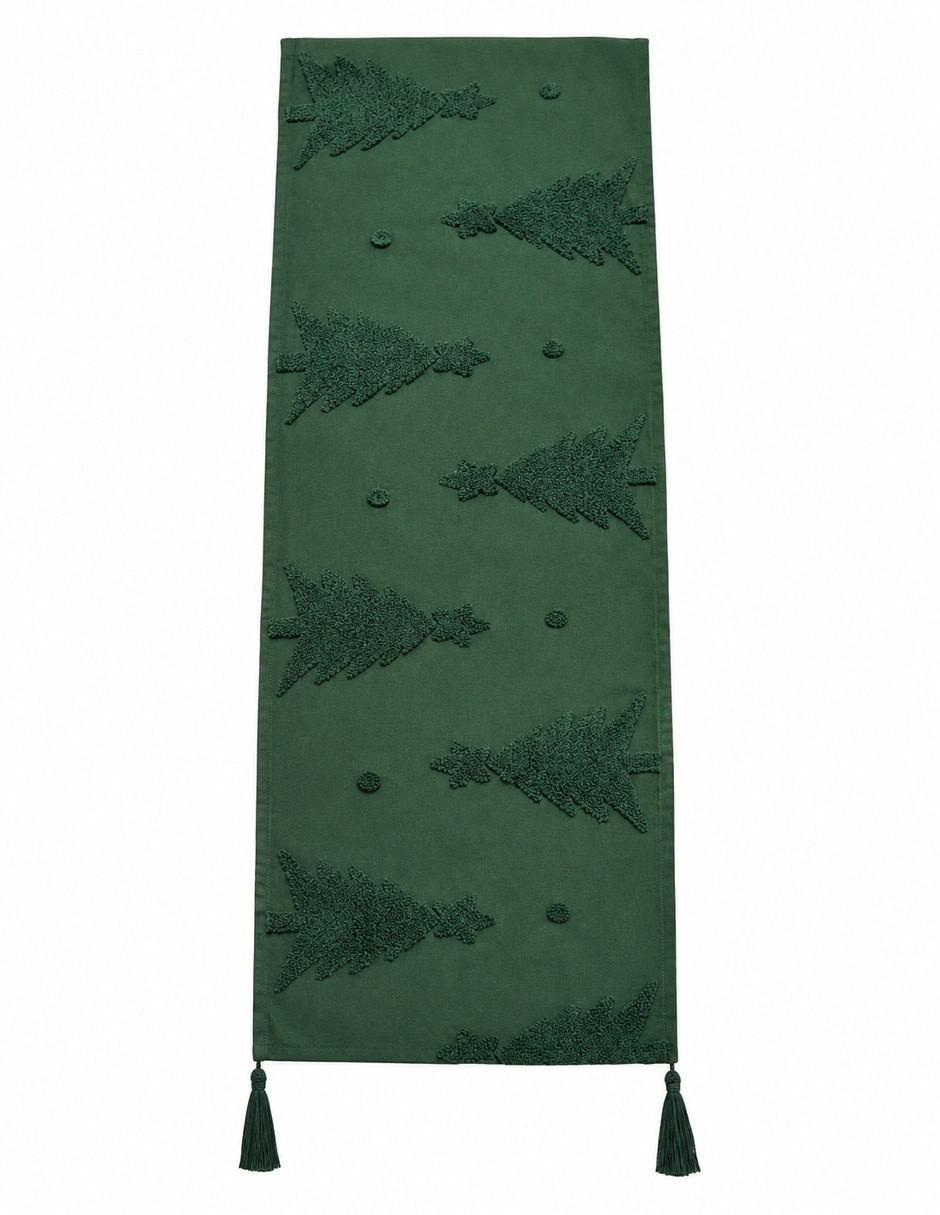 Camino mesa navidad