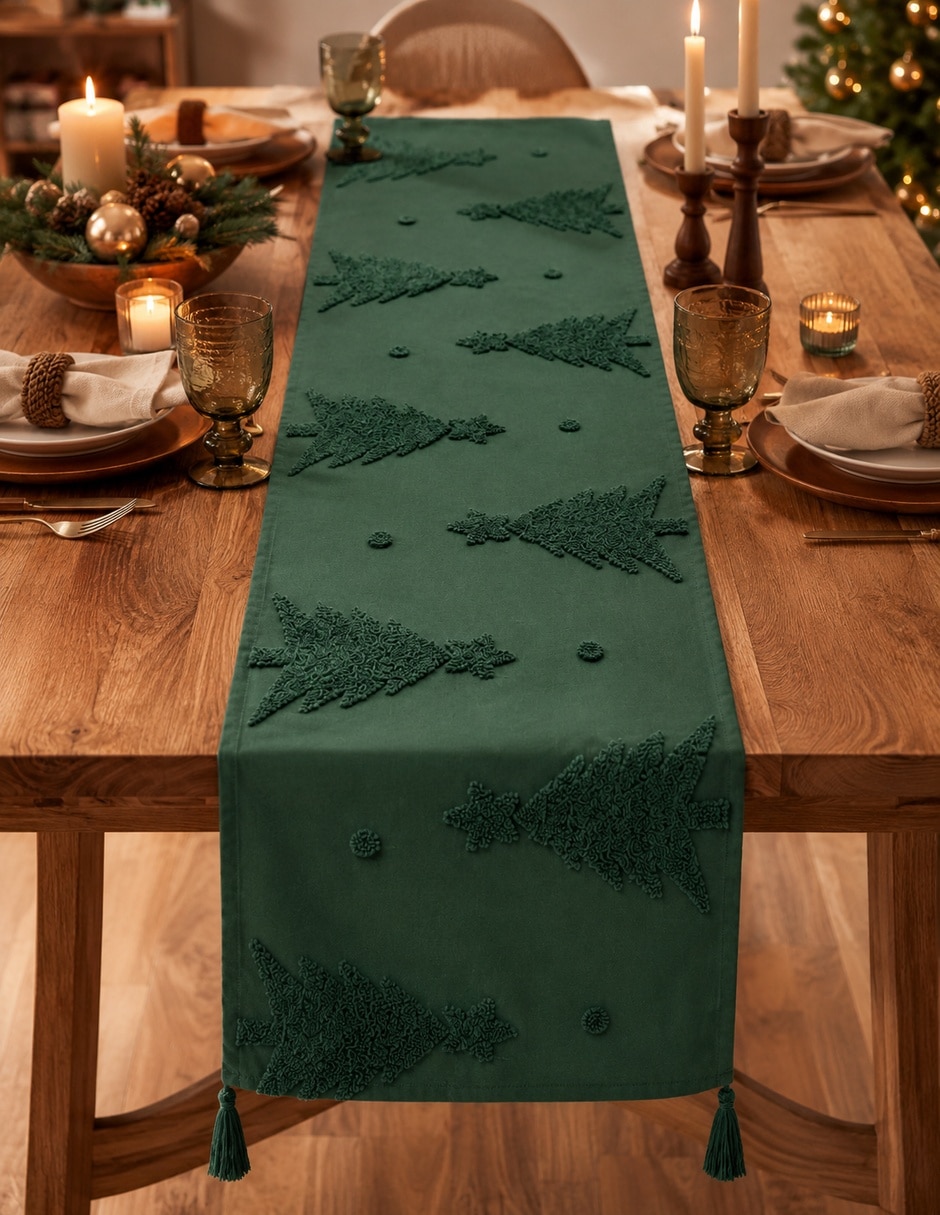 Camino mesa navidad 4