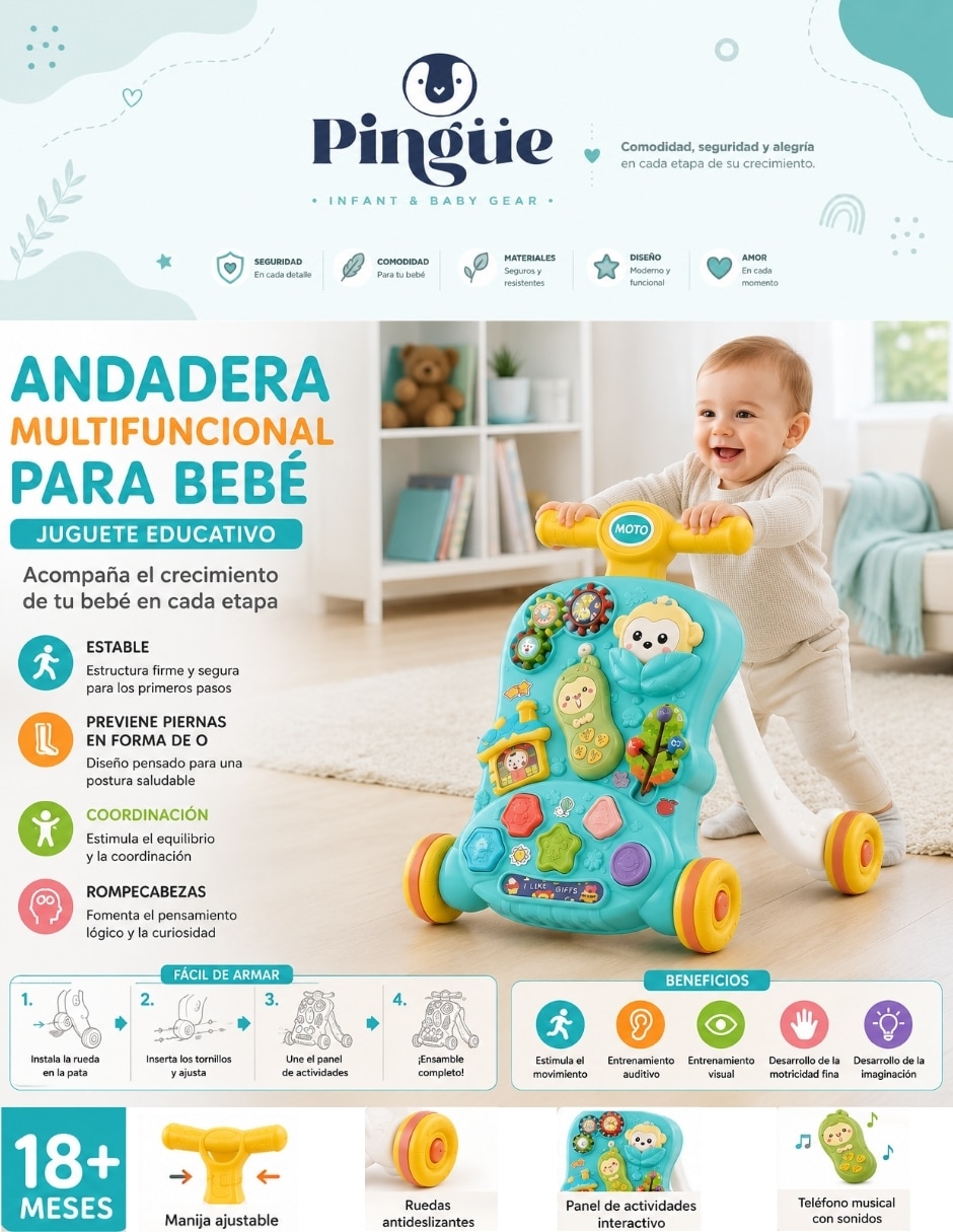 Andadera 2 en 1 10
