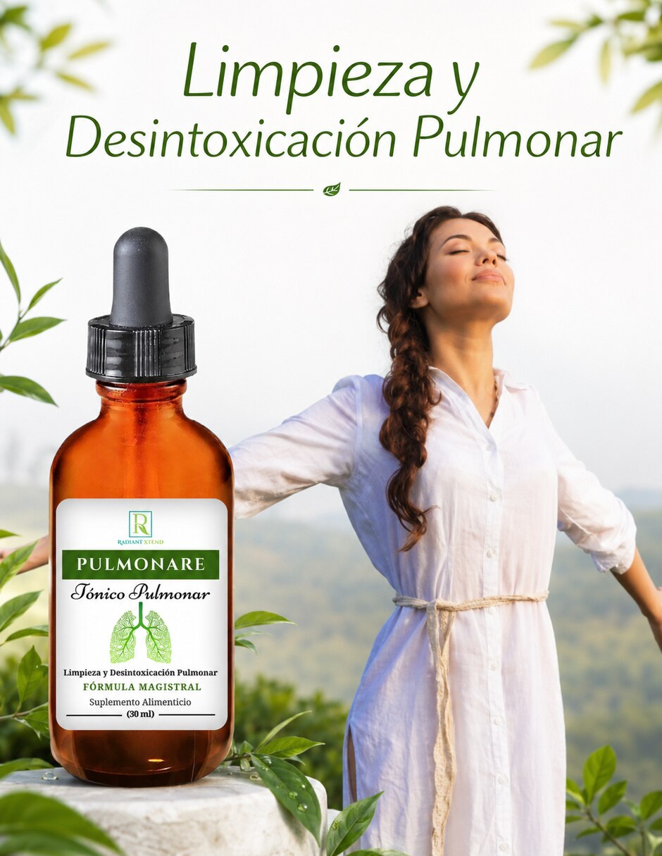 Pulmonare tónico pulmonar formula magistral con 20 billones de probióticos sabor clásico de 30 ml 5