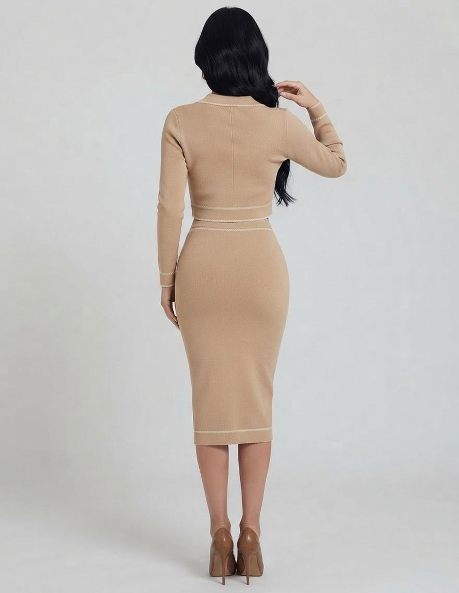 Conjunto tejido de algodón para Mujer