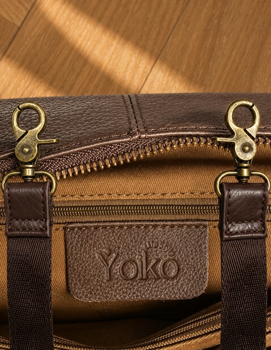 Bolsa hobo Brunella de piel para mujer 7