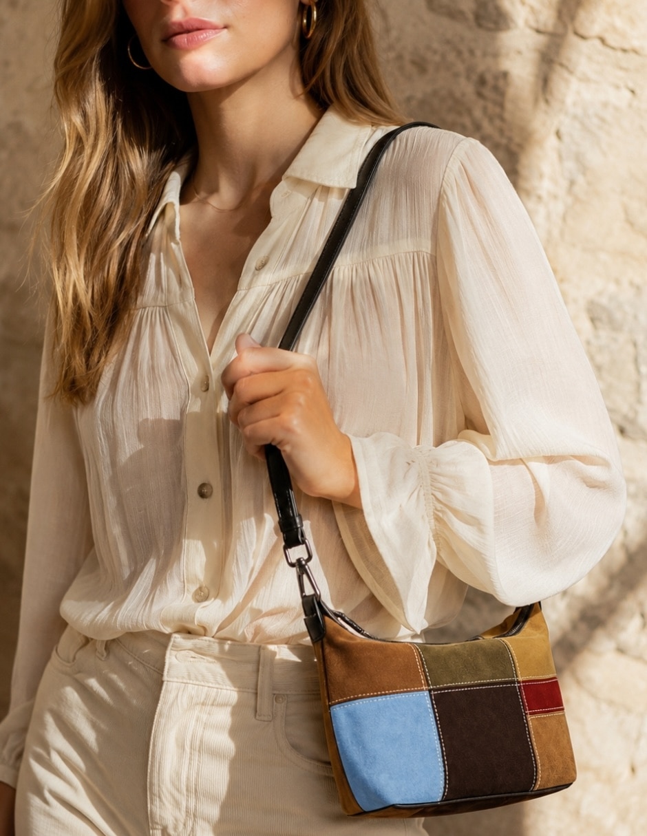 Bolsa crossbody Mosaic para mujer 4