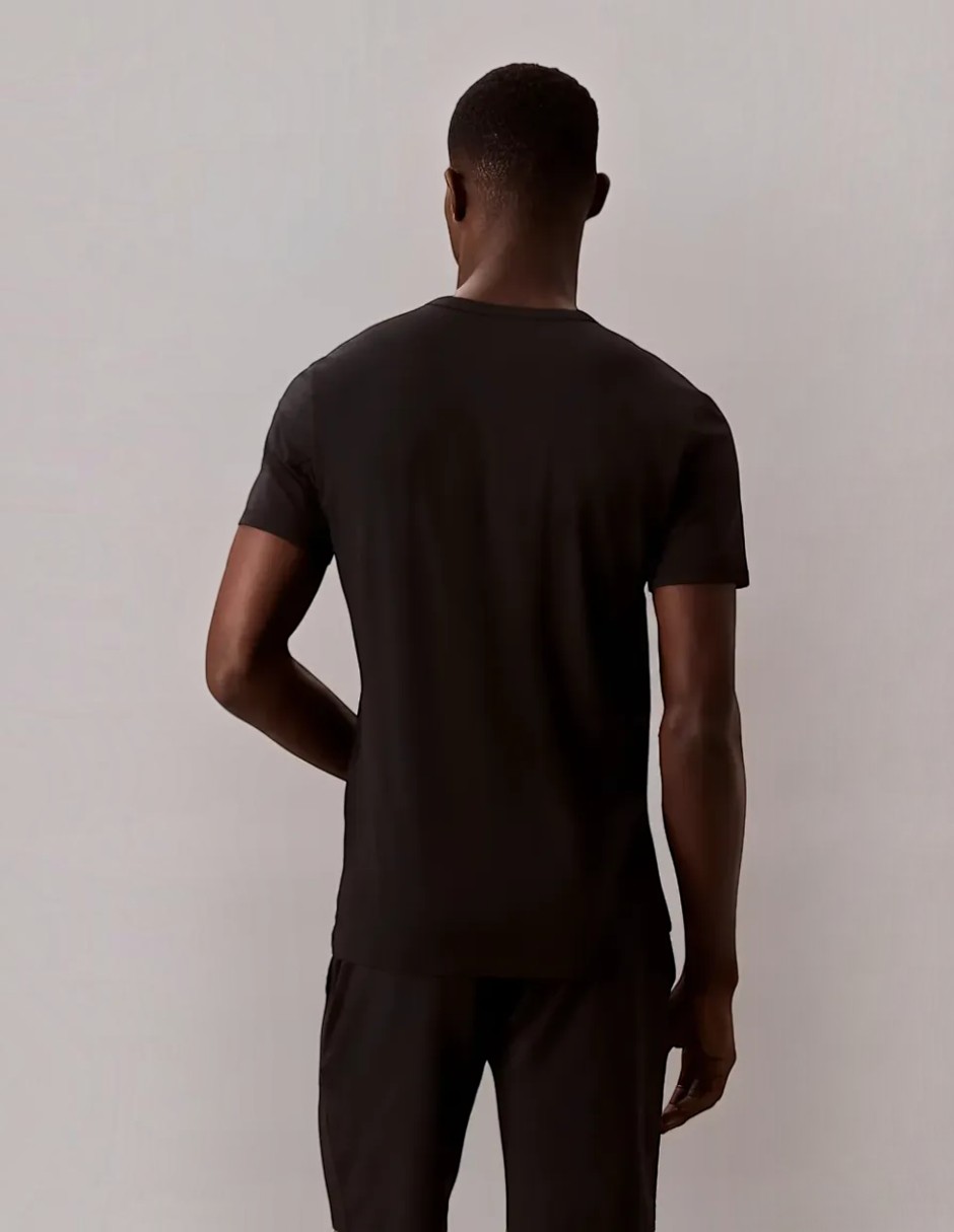 Playera cuello v para hombre 5