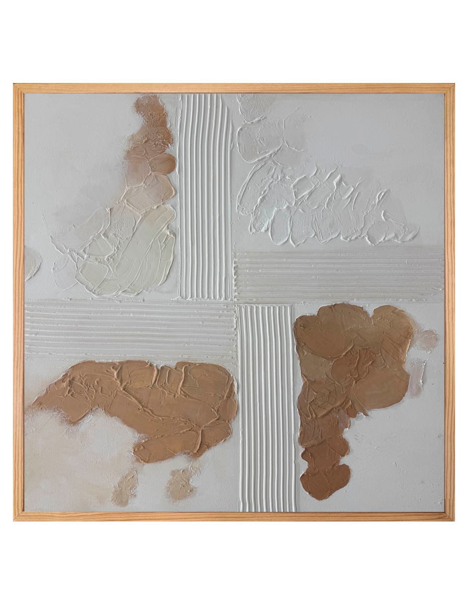 Pintura relieve natural mixta Pintura relieve natural mixta