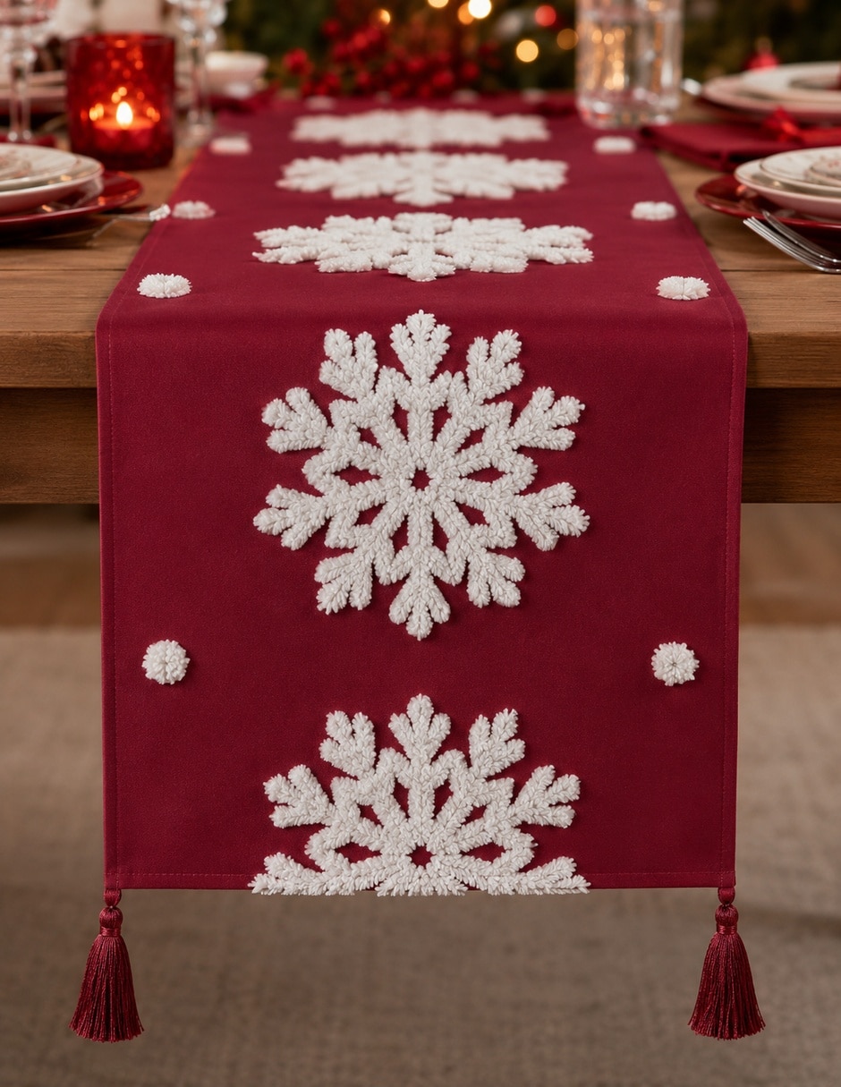 Camino mesa navidad 4