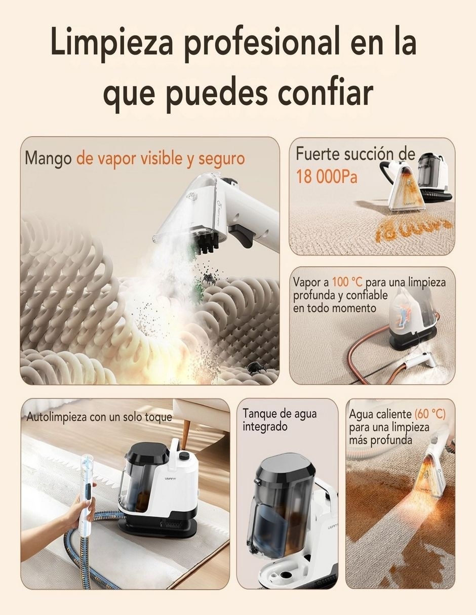 Limpiador portátil multiusos de 120 V 3