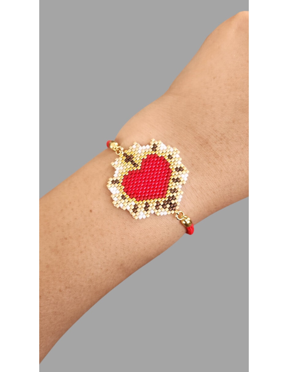 Pulsera acabado baño de oro 2