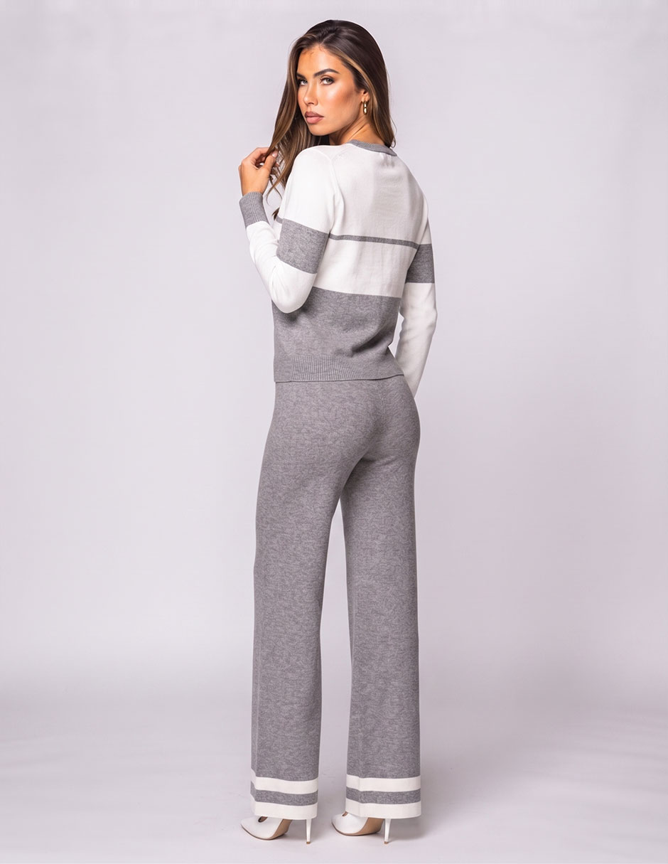 Conjunto tejido de algodón para mujer 4