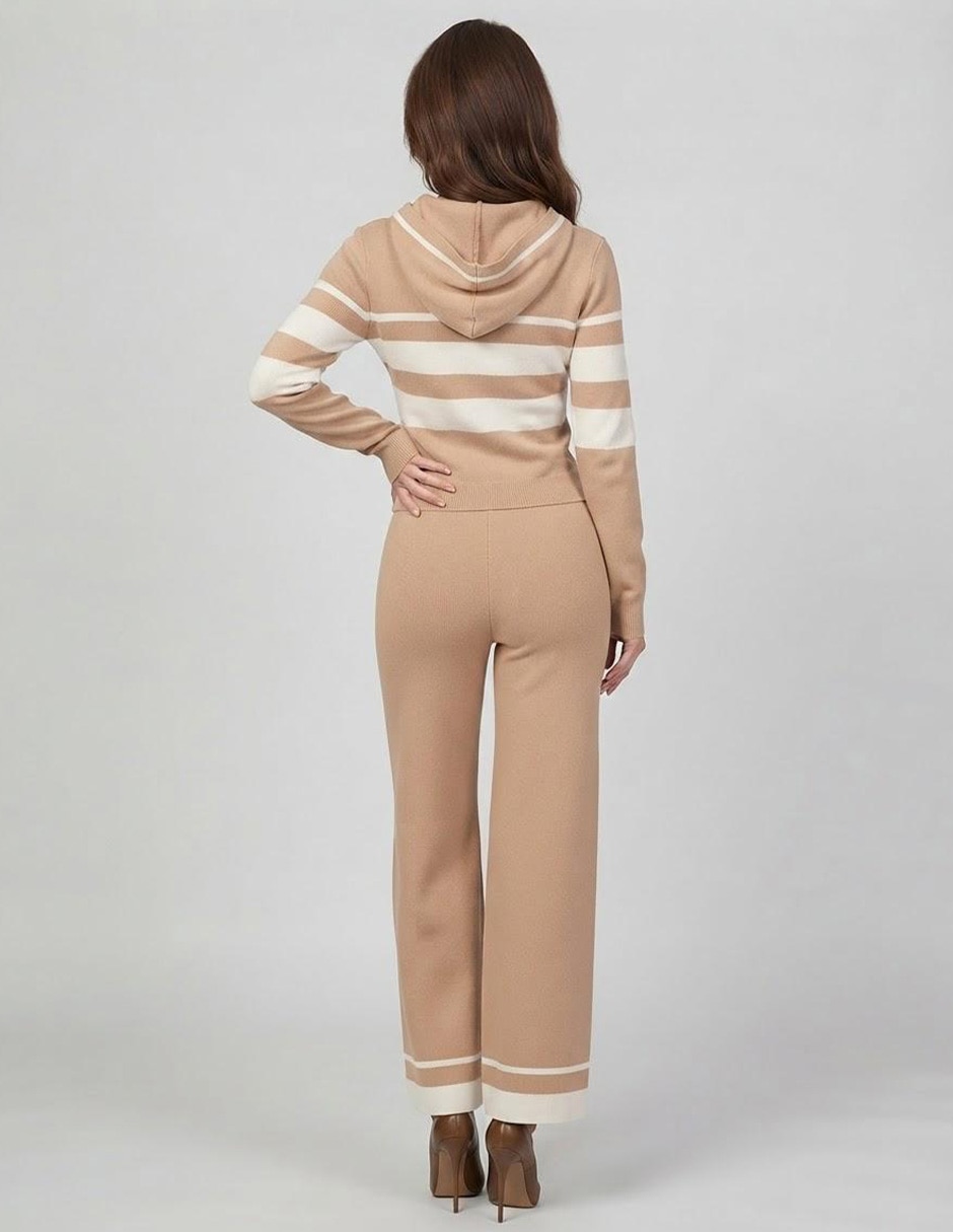 Conjunto tejido de algodón para mujer 5
