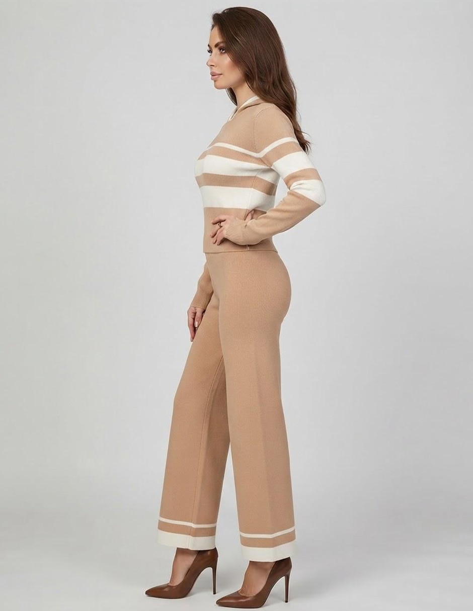 Conjunto tejido de algodón para mujer 3